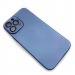 Чехол iPhone 13 Pro (Glass Camera) Силикон 1.5mm Синий#1712770