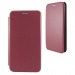 Чехол Samsung A03 (2022) Книжка Stylish Кожа Винный#1711634
