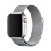                        Металлический ремешок для часов Apple Watch 38/40 mm миланская петля (серебро)#1743672