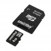 Карта памяти MicroSDHC  4GB SmartBuy, Class10, с адаптером SD#1757758