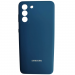                                         Чехол силиконовый Samsung S21 Plus Silicone Cover синий#2130437