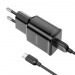 СЗУ с выходом USB Borofone BA59A (1USB/QC3.0/QC2.0/3A/кабель Micro USB) черное#1723157