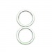 Рамка (кольцо) задней камеры iPhone 12/12 Mini (2шт. комплект) Зеленый#1745394