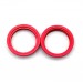Рамка (кольцо) задней камеры iPhone 13/13 Mini (2шт. комплект) Красный#1846160