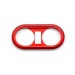 Рамка (кольцо) задней камеры iPhone 8 Plus (1шт.) Красный#1737071
