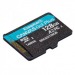 Флеш карта microSDXC 128Gb Class10 Kingston SDCG3/128GBSP Canvas Go! Plus w/o adapter, шт#1727472