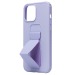 Чехол-накладка - PC058 для Apple iPhone 12/iPhone 12 Pro с подставкой и магнитом (light violet)#1727827