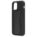 Чехол-накладка - PC058 для Apple iPhone 12/iPhone 12 Pro с подставкой и магнитом (black)#1727852