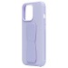 Чехол-накладка - PC058 для Apple iPhone 13 Pro с подставкой и магнитом (light violet)#1727770
