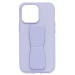 Чехол-накладка - PC058 для Apple iPhone 13 Pro с подставкой и магнитом (light violet)#1727769