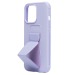 Чехол-накладка - PC058 для Apple iPhone 13 Pro с подставкой и магнитом (light violet)#1727771