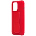 Чехол-накладка - PC058 для Apple iPhone 13 Pro с подставкой и магнитом (red)#1727773