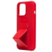 Чехол-накладка - PC058 для Apple iPhone 13 Pro с подставкой и магнитом (red)#1727774