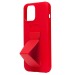 Чехол-накладка - PC058 для Apple iPhone 12/iPhone 12 Pro с подставкой и магнитом (red)#1727863