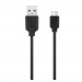 Кабель USB-MicroUSB XO NB36 чёрный, шт#1783386