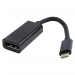 Переходник Cablexpert универсальный, USB Type-C-DisplayPort, черный, шт#2108843