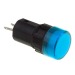 Индикатор LED D=16мм 220V, синий "Rexant"#1758273