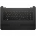 Клавиатура HP 17-x (RU) черная топ-панель#1853094