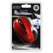 Мышь оптическая беспроводная Smart Buy SBM-612AG-RK (red/black), blue LED, беззвучная (116558)#1784338