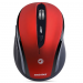 Мышь оптическая беспроводная Smart Buy SBM-612AG-RK (red/black), blue LED, беззвучная (116558)#2137931