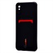 Чехол-накладка - SC304 с картхолдером для "Xiaomi Redmi 9A/Redmi 9i" (black) (208493)#2102861