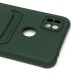 Чехол-накладка - SC304 с картхолдером для "Xiaomi Redmi 9C" (dark green) (208509)#1769650