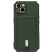 Чехол-накладка - SC304 с картхолдером для Apple iPhone 13 (dark green)#1756346