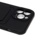 Чехол-накладка - SC304 с картхолдером для Apple iPhone 13 Pro (black)#1756341