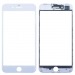 Стекло для переклейки iPhone 8 Plus в сборе с рамкой и OCA пленкой Белый - OR (Mitsubishi)#2086485