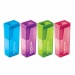 Точилка 1 отв (1шт) пластик NeonBox ассорти контейнер Berlingo 1/24шт #1744256