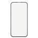 Защитное стекло "Премиум" для iPhone 14 Pro Max Черный (Закалённое+, полное покрытие)#1794578