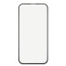 Защитное стекло "Премиум" для iPhone 14 Pro Черное (Закалённое+, полное покрытие)#1794564