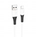 Кабель USB - Apple lightning Hoco X82 силиконовый белый 1м#2102431