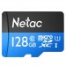 Карта памяти MicroSD 128GB Netac P500 Standard Class 10 UHS-I (90 Mb/s) без адаптера#1758778