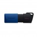 Флеш-накопитель USB 3.2 64GB Kingston DataTravele Exodia M чёрный/синий#1757447