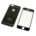                            Комплект защитных стекол iPhone 7 Plus зеркальные черные #1942001
