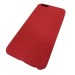                             Чехол силиконовый iPhone 6 Plus под замшу красный*#1786285