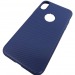                                 Задняя накладка Hoco Delicate shadow iPhone XS Max карбон синий* #1760457