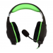                             Игровая гарнитура RUSH TAIPAN, вирт. звук 7.1, велюровые амбушюры, динамики 50мм, черно-зеленая#1784812