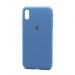                                 Чехол силиконовый iPhone XR Silicone Case с логотипом (полная защита) (024) синий #1766259