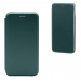                                 Чехол-книжка iPhone 12 Pro Max (6.7) BF модельный силиконовый с кожаной вставкой зеленый#1749854