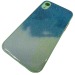                                 Чехол силикон-пластик iPhone XR блестящий градиент зеленый*#1867481