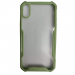                                 Чехол силикон-пластик iPhone XR прозрачный с окантовкой зеленый*#2117437