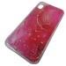                                 Чехол силиконовый iPhone XR золотая стружка палитра красный*#1873429