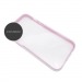                                Чехол силиконовый Huawei Honor 8A прозрачный с бледно-розовым контуром*#1880126