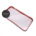                                 Чехол силиконовый Huawei Honor 8A прозрачный с красным контуром*#1880101