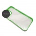                                     Чехол силиконовый Samsung A01 Core прозрачный с зеленым контуром*#1880092