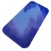                                 Чехол силиконовый iPhone XR палитра с логотипом сиреневый/голубой*#1876050