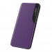                                     Чехол-книжка Samsung A72 Smart View Flip Case под кожу фиолетовый*#1834663
