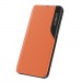                                 Чехол-книжка Xiaomi Redmi Note 9 Smart View Flip Case под кожу оранжевый*#1834647